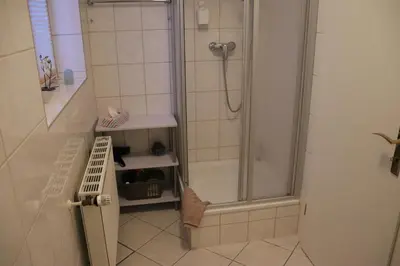 Ein Badezimmer in der Unterkunft Ferienwohnung Berthold WG 3
