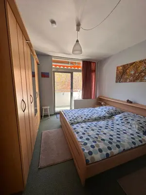 Ein Bett oder Betten in einem Zimmer der Unterkunft Waldblick - Bad Harzburg - Schwimmbad und Sauna