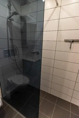 Ein Badezimmer in der Unterkunft Ferienwohnung Brunnenbach II
