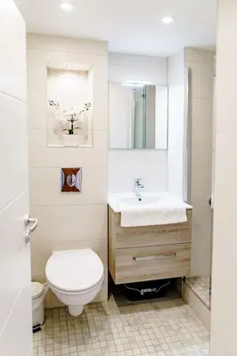 Ein Badezimmer in der Unterkunft Haus am See Luxury HS 947