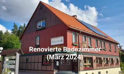 Das Gebäude in dem sich das Hotel befindet