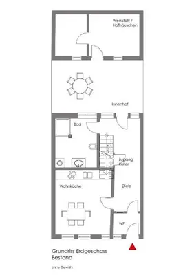 Grundriss der Unterkunft Ferienhaus Harzinsel