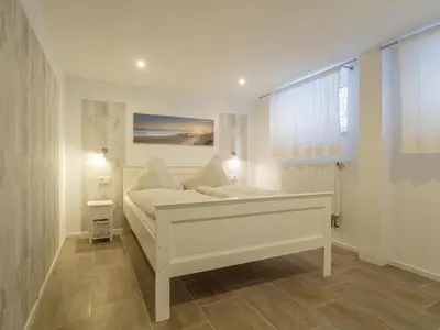 Ein Bett oder Betten in einem Zimmer der Unterkunft Ferienhaus Gretel in Zorge