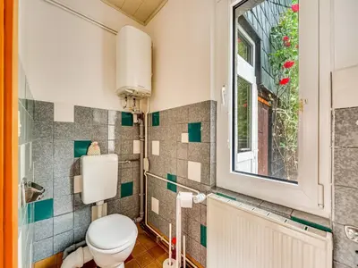 Ein Badezimmer in der Unterkunft Ferienwohnung im Herzen Ilsenburgs