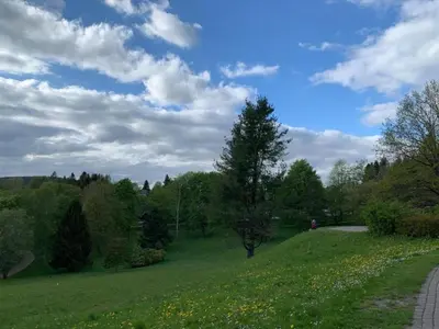 Naturlandschaft in der Nähe der Ferienwohnung