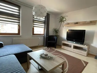TV/Unterhaltungsangebot in der Unterkunft Ferienwohnung Kreft