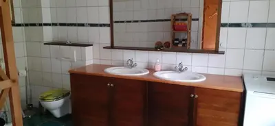 Ein Badezimmer in der Unterkunft Ferienwohnungen im Harz