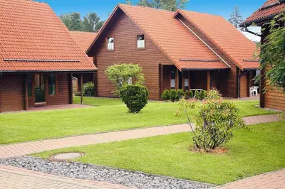 Ein Garten an der Unterkunft Ferienhaus in Hasselfelde
