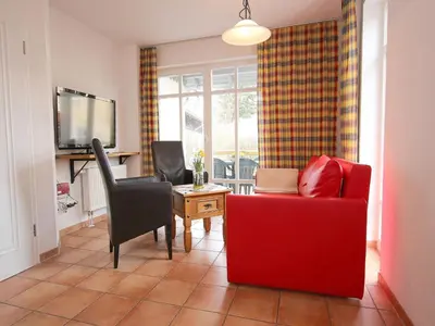 TV/Unterhaltungsangebot in der Unterkunft Ferienhaus in Wernigerode mit Gemeinschaftspool