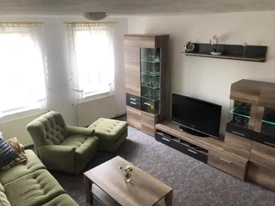 TV/Unterhaltungsangebot in der Unterkunft Ferienwohnung Werner