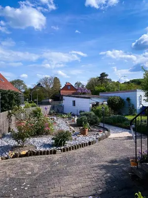 Ein Garten an der Unterkunft Ferienwohnung Santino
