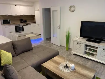 Küche/Küchenzeile in der Unterkunft Mariposa inclusive Pool und Sauna