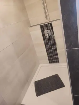 Ein Badezimmer in der Unterkunft Harznester - Ferienhaus am Thie