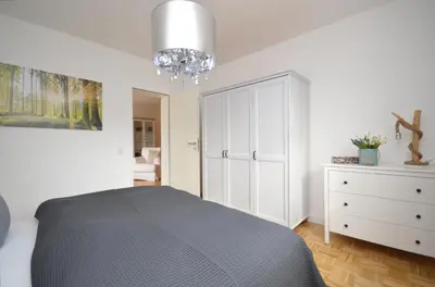 Ein Bett oder Betten in einem Zimmer der Unterkunft Harz-Liebe Penthouse
