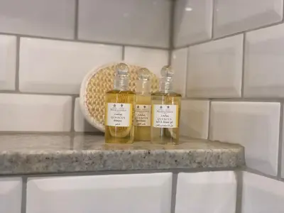 Getränke in der Unterkunft Ferienwohnung am Schlosspfad No. 2