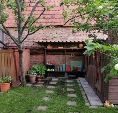 Ein Garten an der Unterkunft Ferienwohnung HARZgeNUSS
