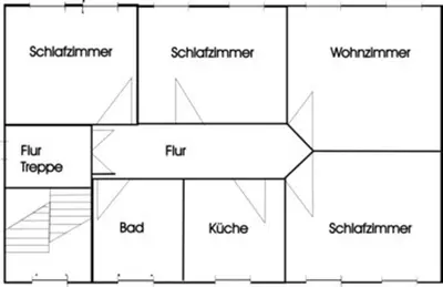 Grundriss der Unterkunft Ferienwohnung HARZgeNUSS