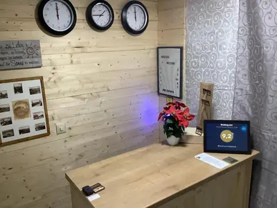 Lobby/Rezeption in der Unterkunft Ferienwohnung Harzblick 3