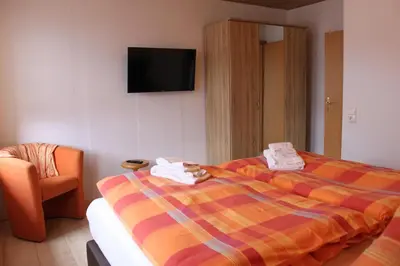 Ein Bett oder Betten in einem Zimmer der Unterkunft Ferienwohnung Maja