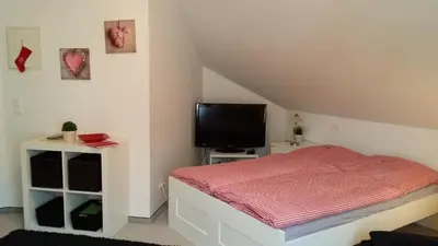 Ein Bett oder Betten in einem Zimmer der Unterkunft Apartment Gosch an der Skiwiese