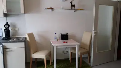 Küche/Küchenzeile in der Unterkunft Apartment Gosch an der Skiwiese