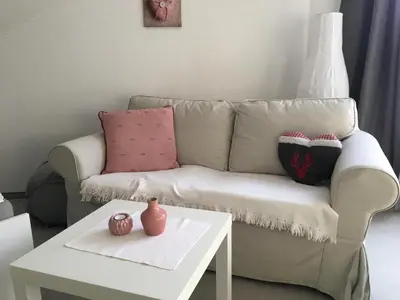 Ein Sitzbereich in der Unterkunft Apartment Gosch an der Skiwiese