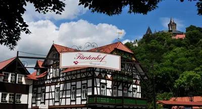 Das Gebäude in dem sich das Hotel befindet
