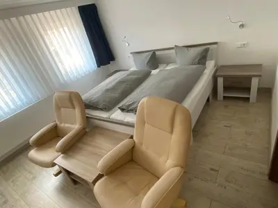 Ein Sitzbereich in der Unterkunft Hotel Braunlage
