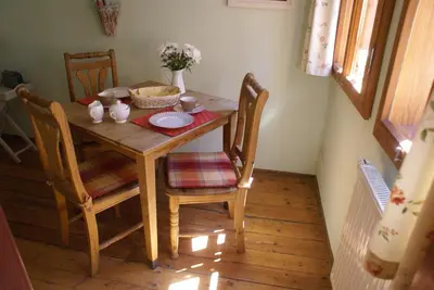 Grundriss der Unterkunft Ferienwohnung im Schuhhof