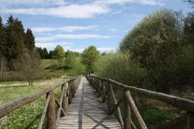 Naturlandschaft in der Nähe des Ferienhauses