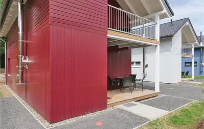 Das Gebäude in dem sich das Ferienhaus befindet