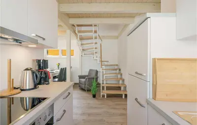 Küche/Küchenzeile in der Unterkunft Ferienhausdorf Thale