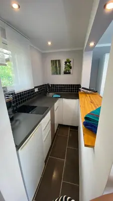 Küche/Küchenzeile in der Unterkunft Das Ferienhaus am Tiergarten