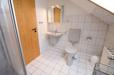 Ein Badezimmer in der Unterkunft Haus Panorama Sankt Andreasberg