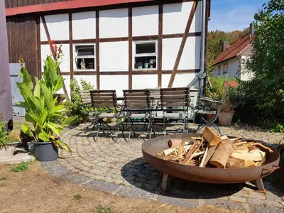 Ein Garten an der Unterkunft Ferienwohnungen Trute
