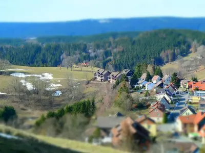 Naturlandschaft in der Nähe der Ferienwohnung