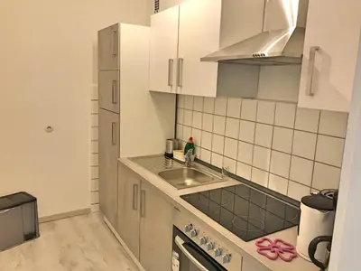 Küche/Küchenzeile in der Unterkunft FeWo Altstadt - Mitten im Herz Goslar