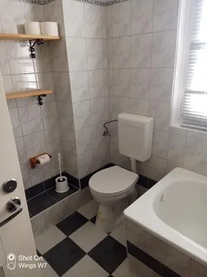 Ein Badezimmer in der Unterkunft Ferienhaus Mina im Harz
