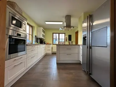 Küche/Küchenzeile in der Unterkunft Ferienhaus 