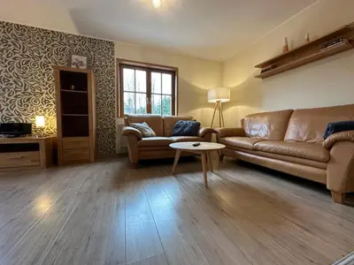 Ein Sitzbereich in der Unterkunft Ferienhaus 