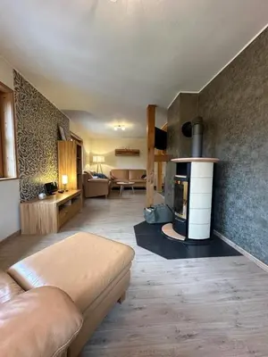 Küche/Küchenzeile in der Unterkunft Ferienhaus 