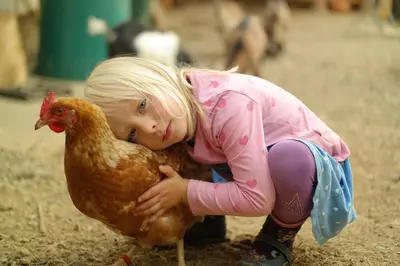 Kinder, die in der Unterkunft Harzer Feriengarten 4 Sterne übernachten
