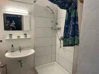 Ein Badezimmer in der Unterkunft Ferienwohnung Relax 1