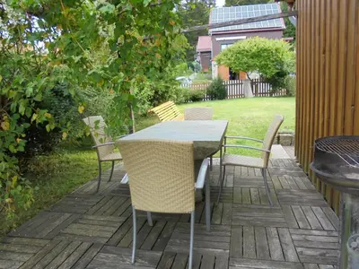 Ein Garten an der Unterkunft Ferienwohnung Klaus