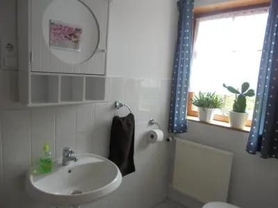 Ein Badezimmer in der Unterkunft Ferienwohnung Klaus