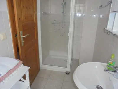 Ein Badezimmer in der Unterkunft Ferienwohnung Klaus