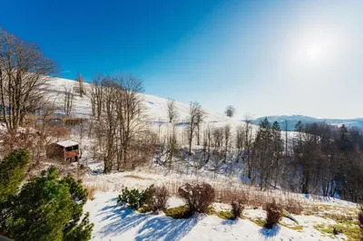 Naturlandschaft in der Nähe der Ferienwohnung