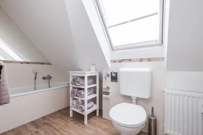 Ein Badezimmer in der Unterkunft Schierke Ferienwohnung Hirschrudel