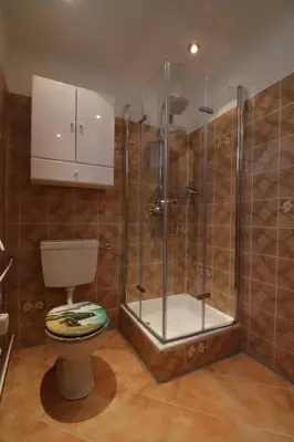 Ein Badezimmer in der Unterkunft Ferienwohnung Nana