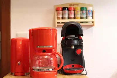 Kaffee-/Teezubehör in der Unterkunft Ferienwohnung Nana